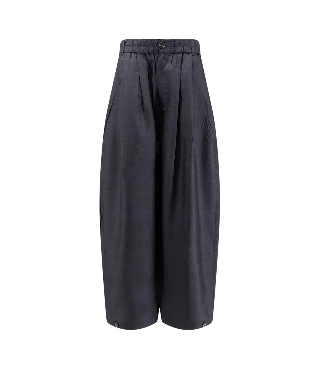 SOEUR Черные прямые брюки, фото 1