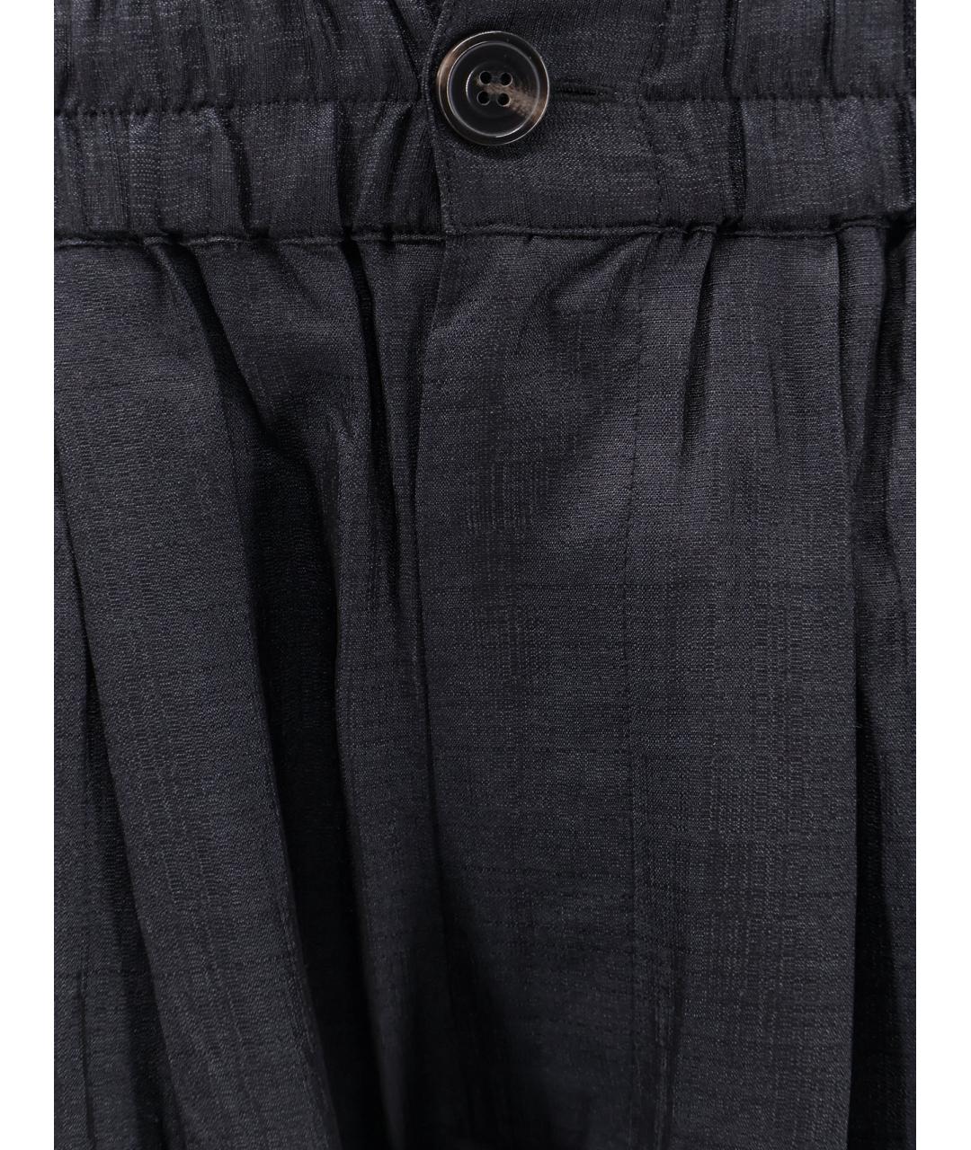 SOEUR Черные прямые брюки, фото 3