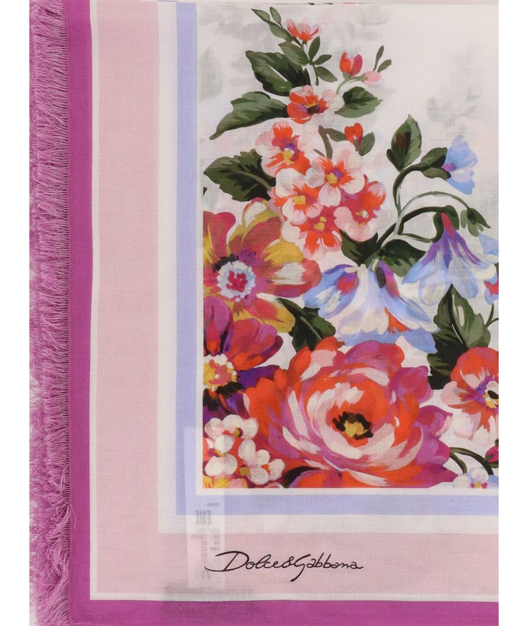 DOLCE&GABBANA Мульти хлопковое парео, фото 2