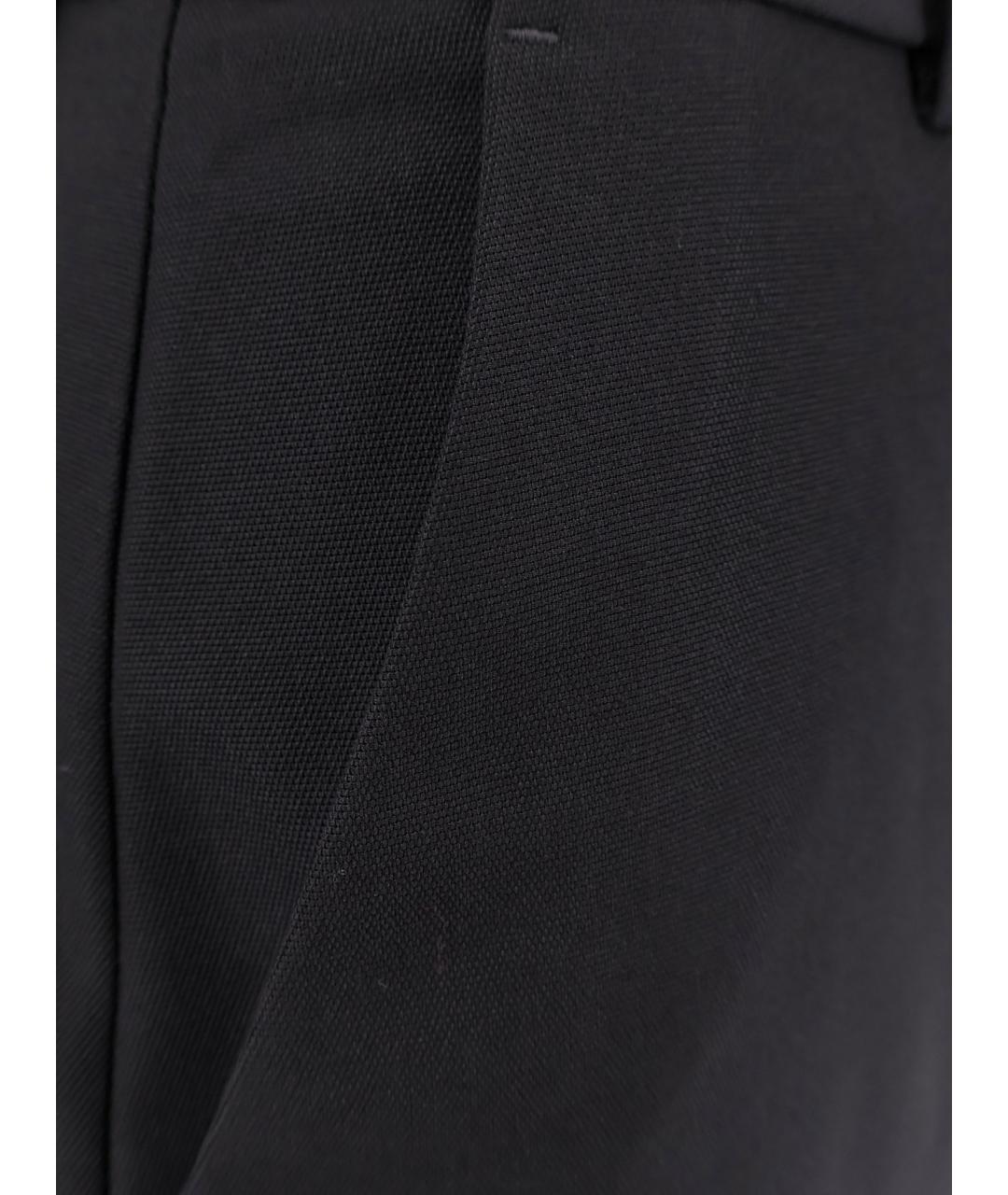 TOTEME Черная полиэстеровая юбка миди, фото 3