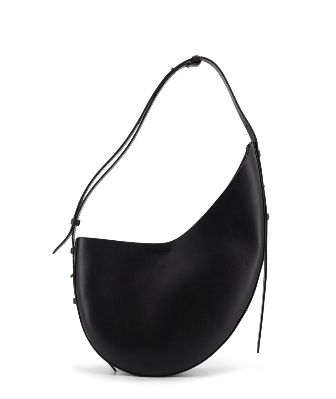 SOEUR Черная кожаная сумка тоут, фото 2