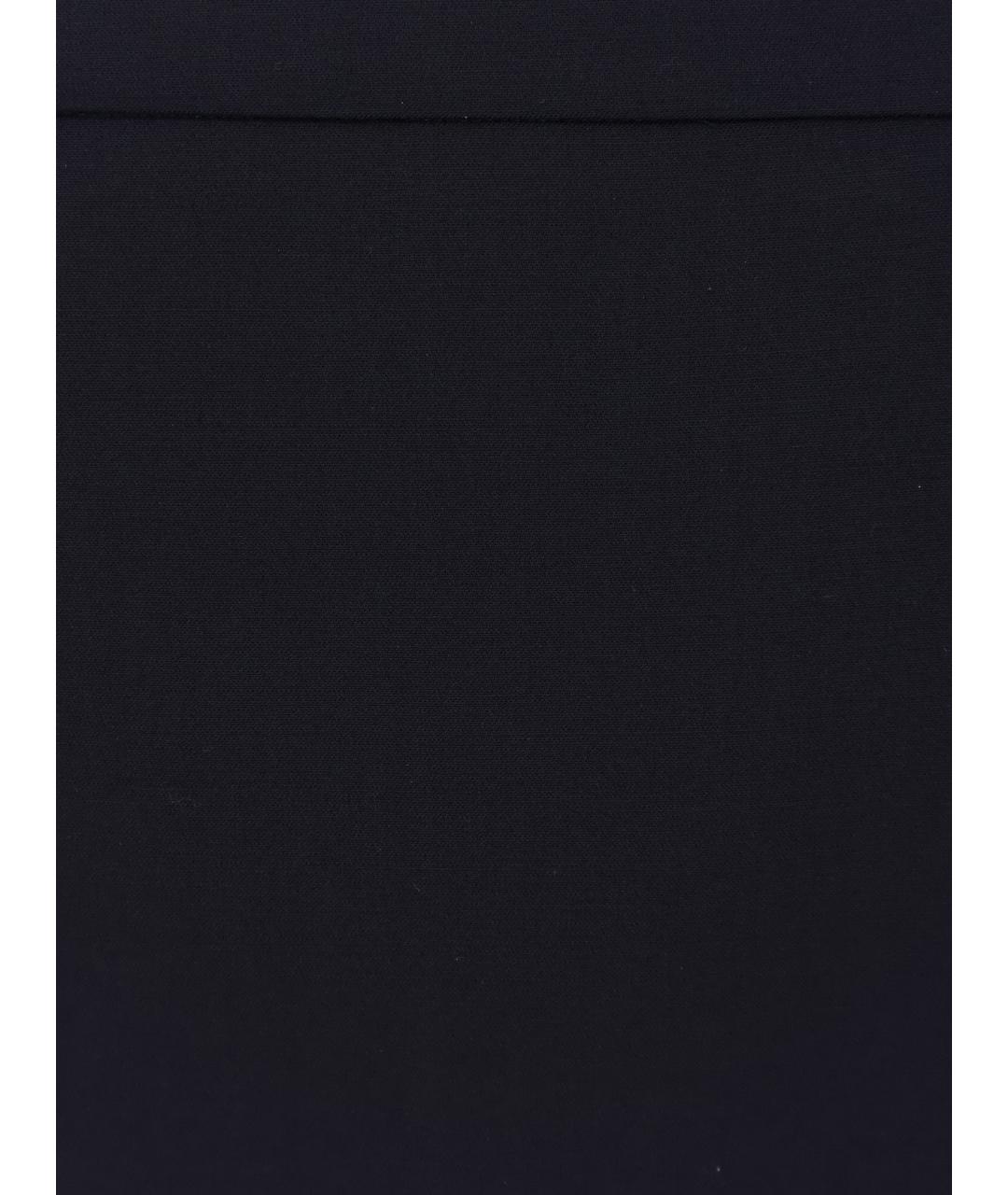 MAX MARA Черная шерстяная юбка миди, фото 3