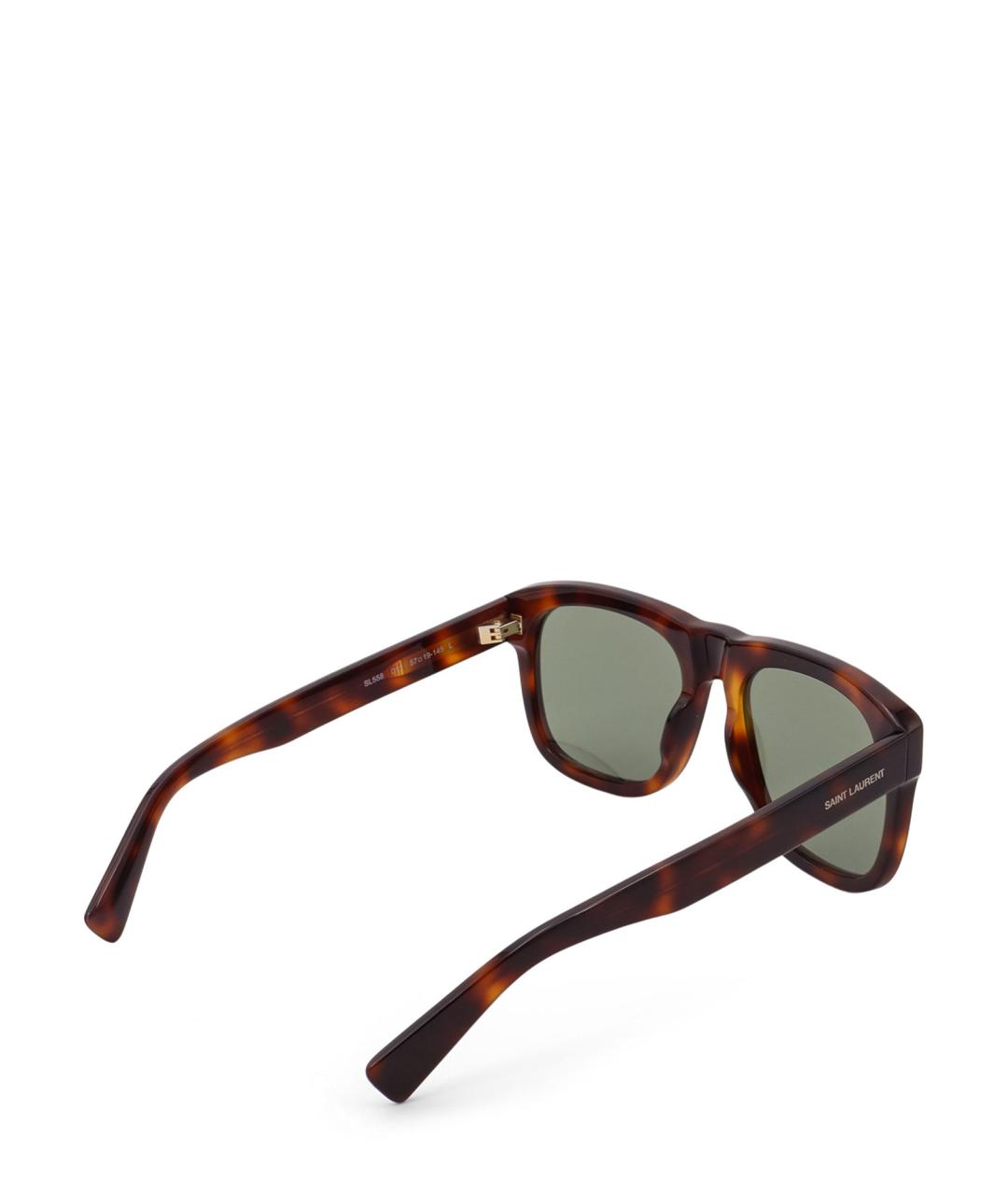 SAINT LAURENT Мульти пластиковые солнцезащитные очки, фото 3