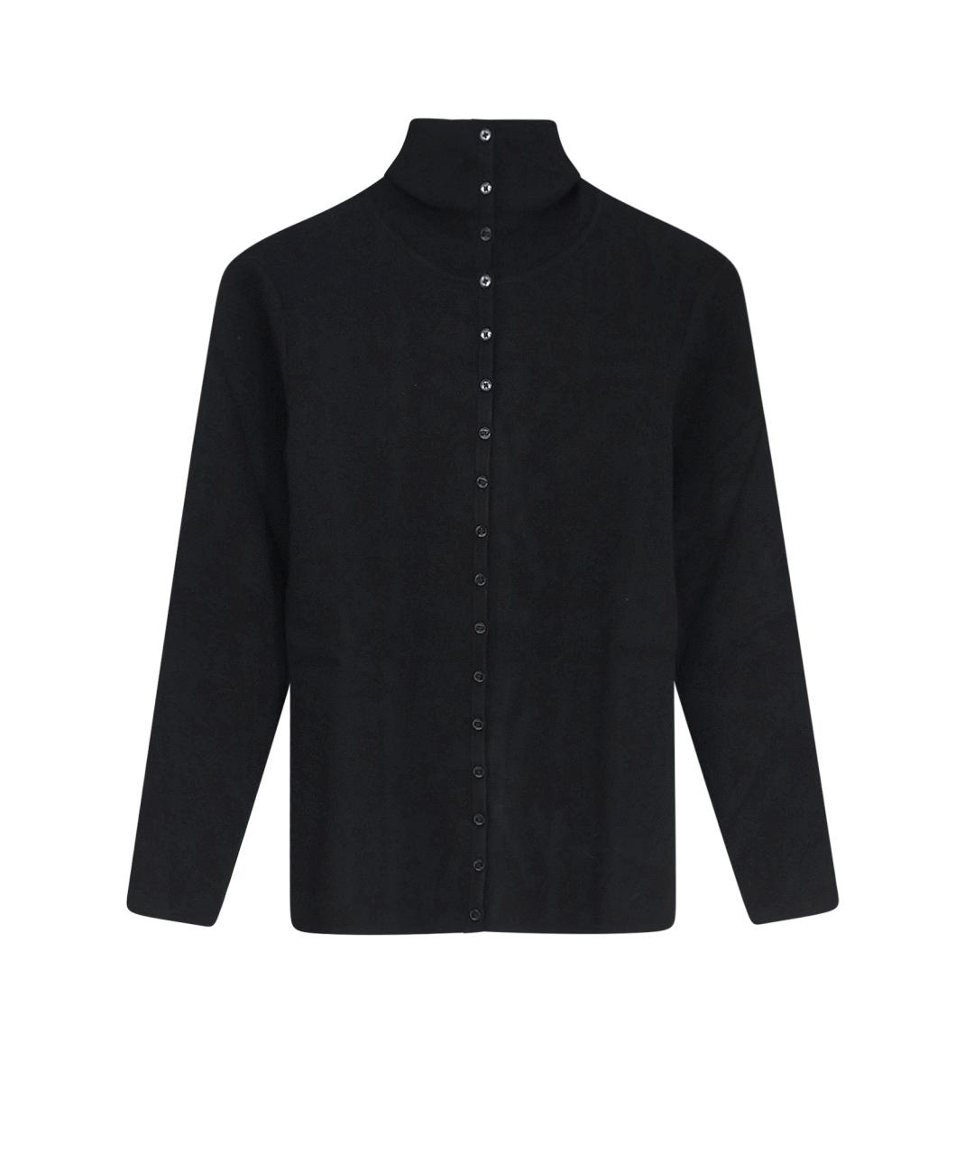 TOTEME Черный вискозный кардиган, фото 1