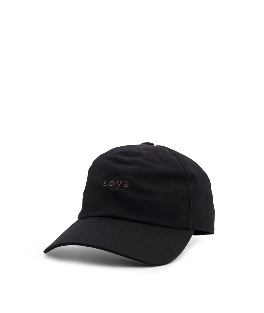 RICK OWENS Черная хлопковая кепка/бейсболка, фото 2