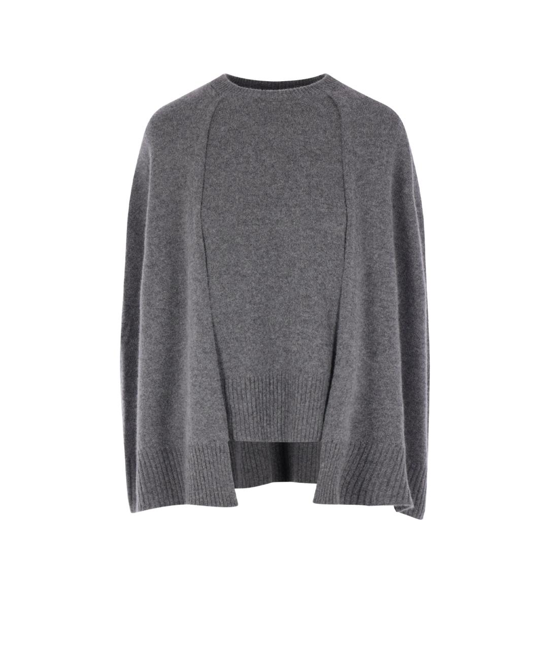 TOTEME Серый кашемировый джемпер / свитер, фото 4