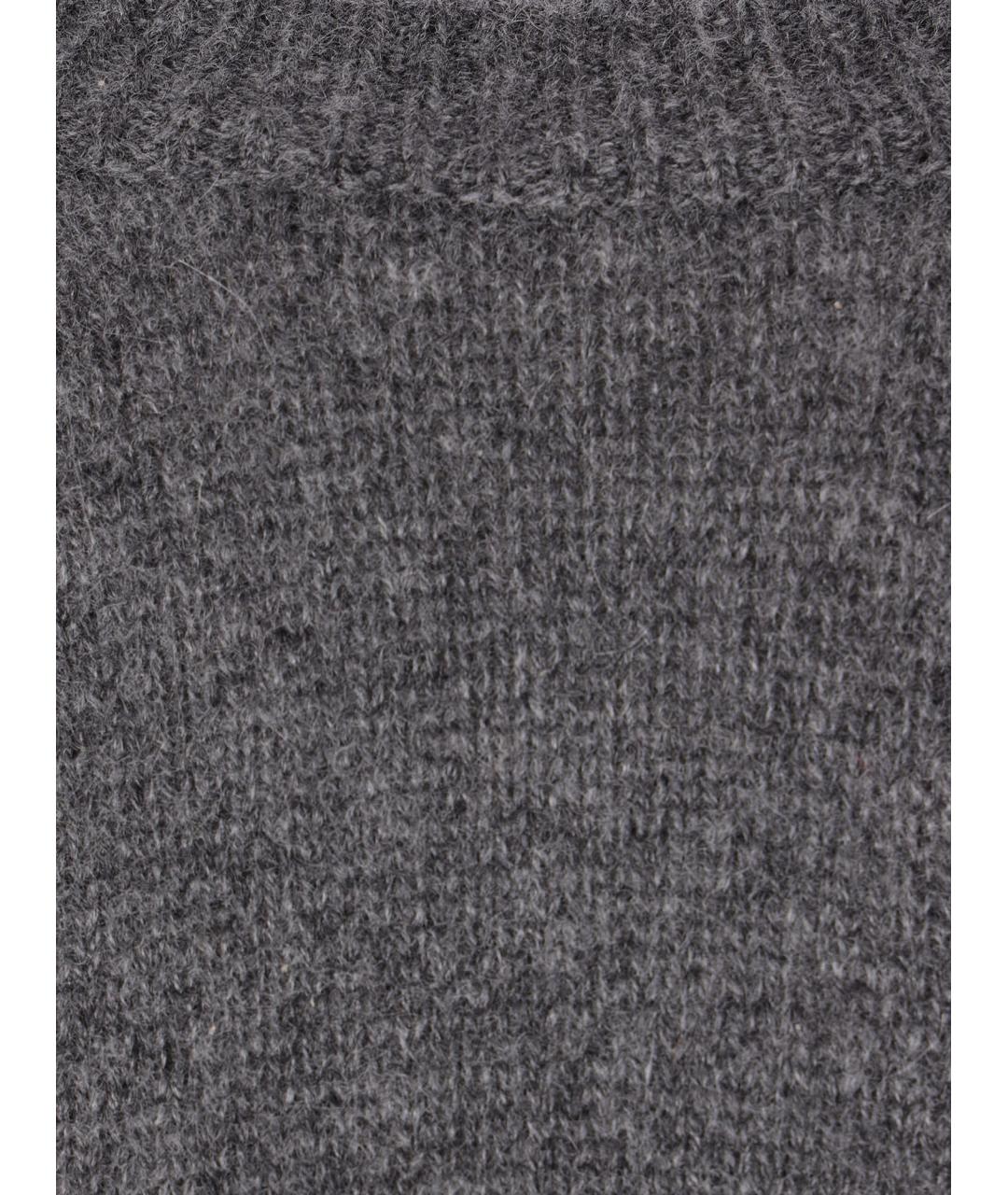 TOTEME Серый кашемировый джемпер / свитер, фото 3