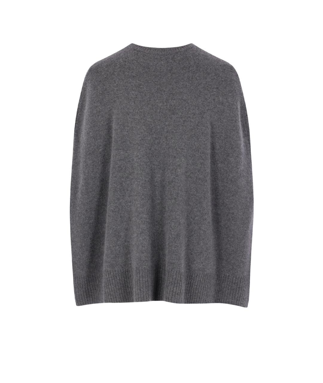 TOTEME Серый кашемировый джемпер / свитер, фото 2