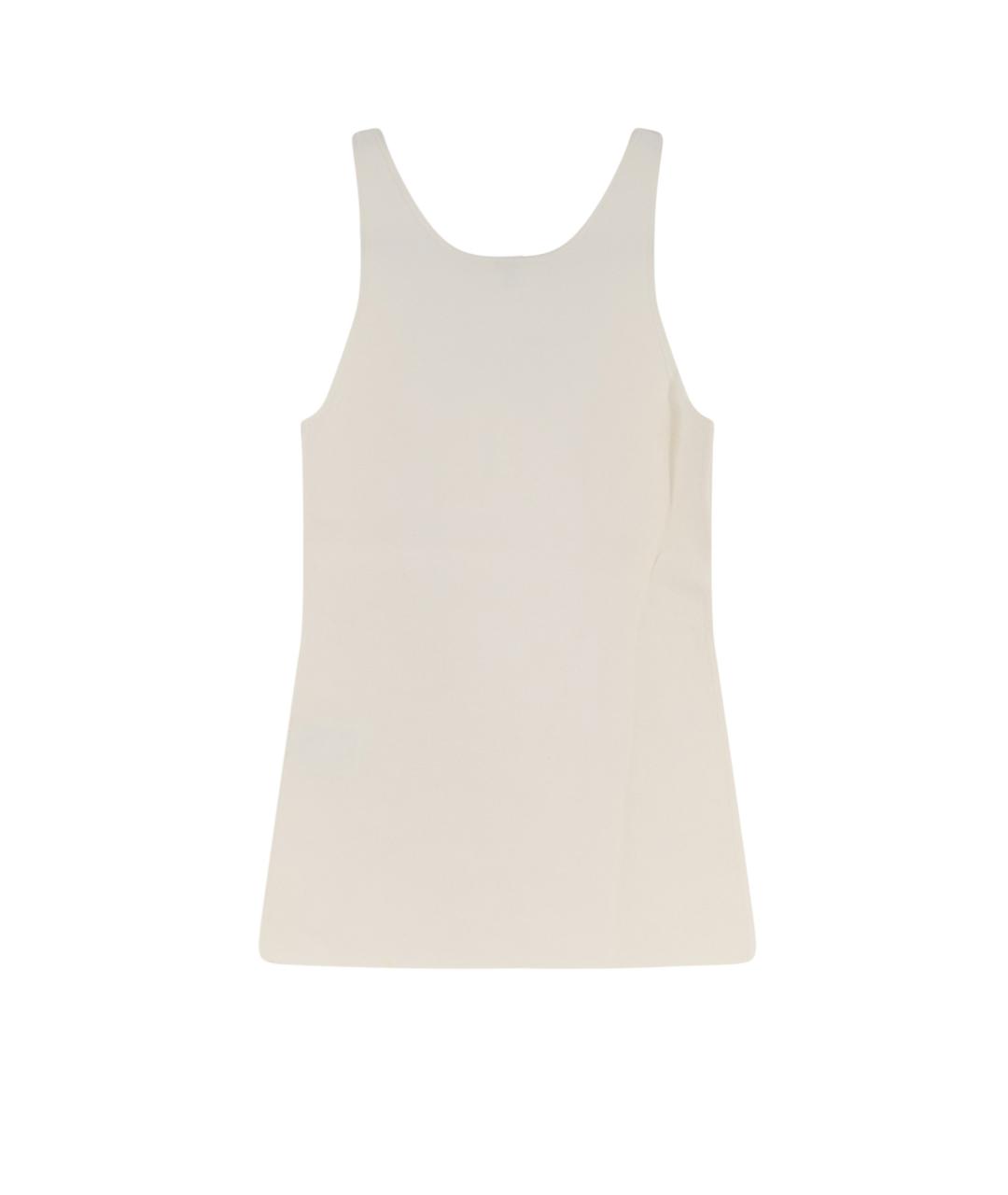 TOTEME Белая вискозная майка, фото 2