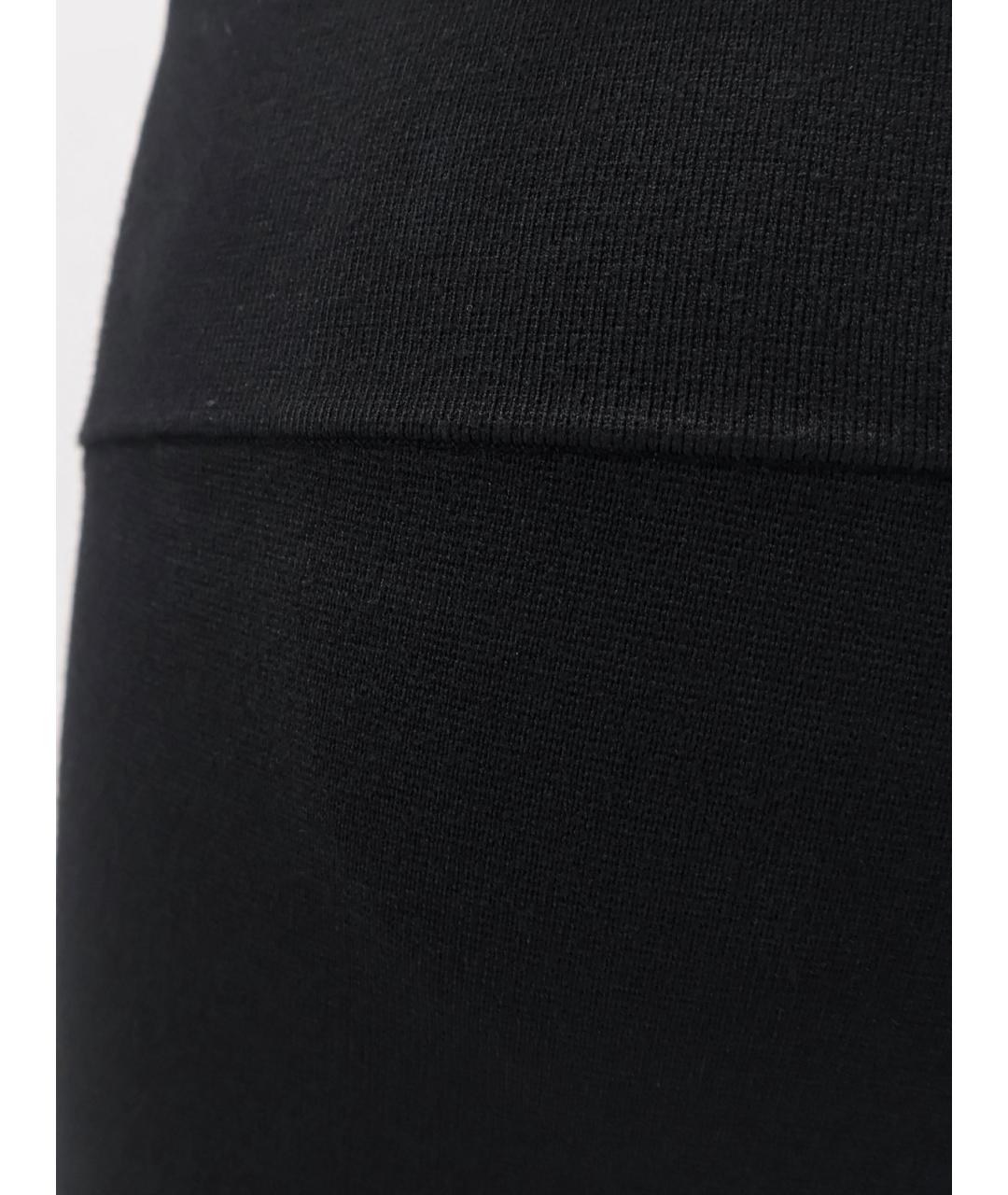 TOTEME Черные вискозные леггинсы и велосипедки, фото 3