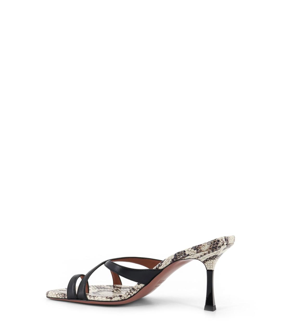 PARIS TEXAS Мульти кожаные мюли, фото 3