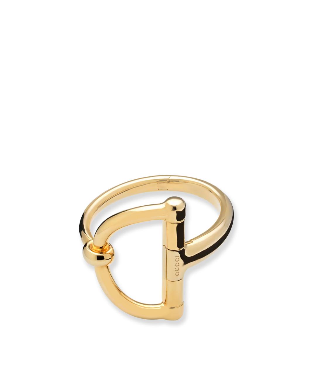 GUCCI Золотой металлический браслет, фото 1