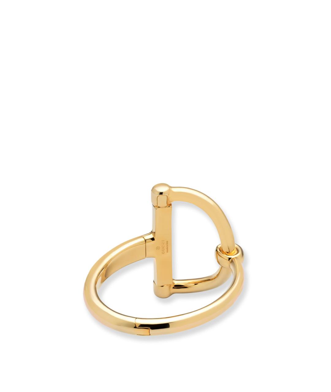 GUCCI Золотой металлический браслет, фото 2