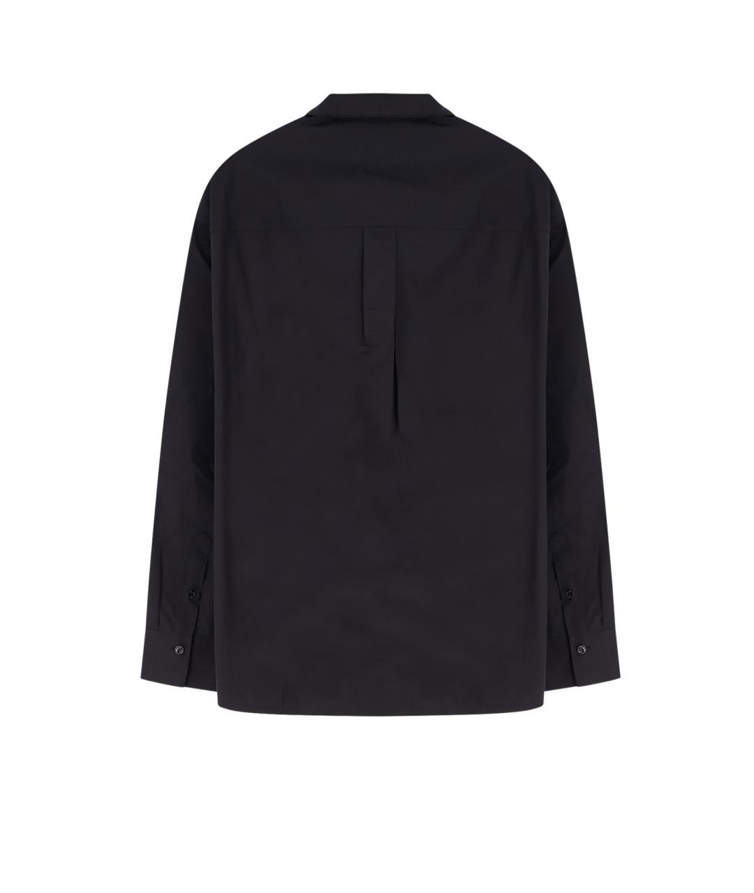 TOTEME Черная хлопковая рубашка, фото 2