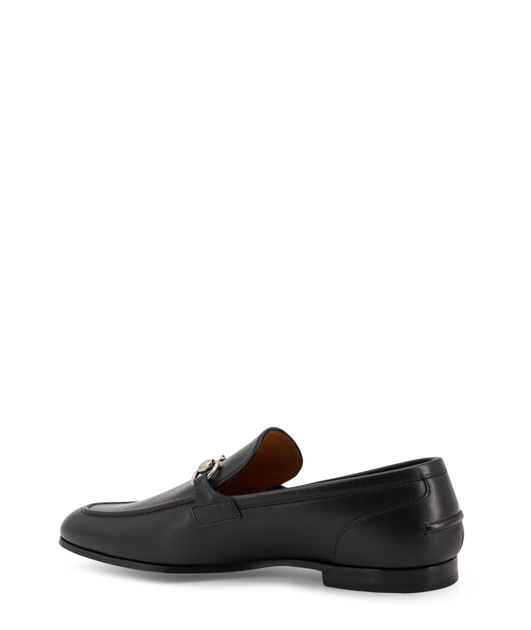 GUCCI Черные кожаные лоферы, фото 3