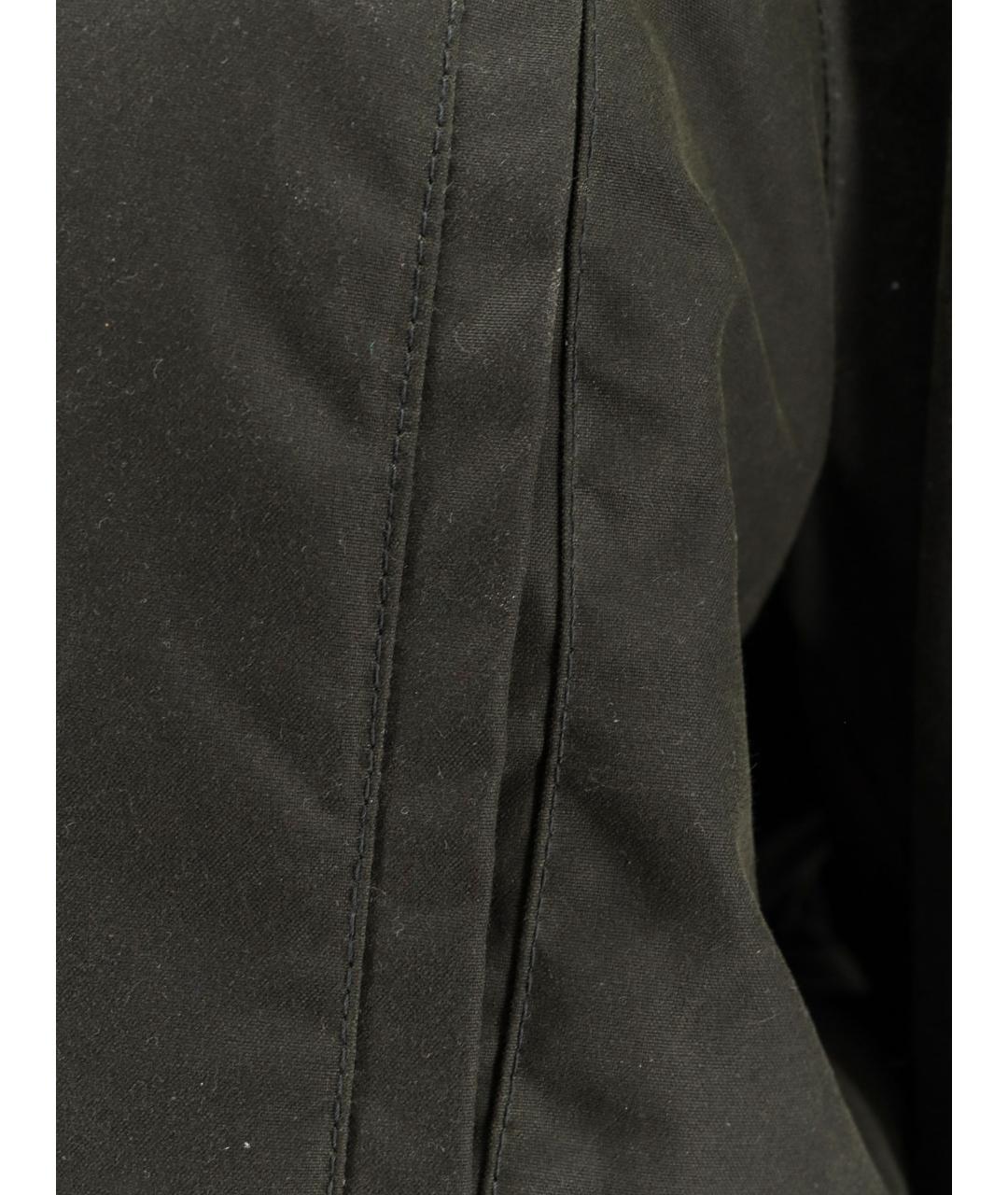 TOTEME Хаки хлопковая куртка, фото 3