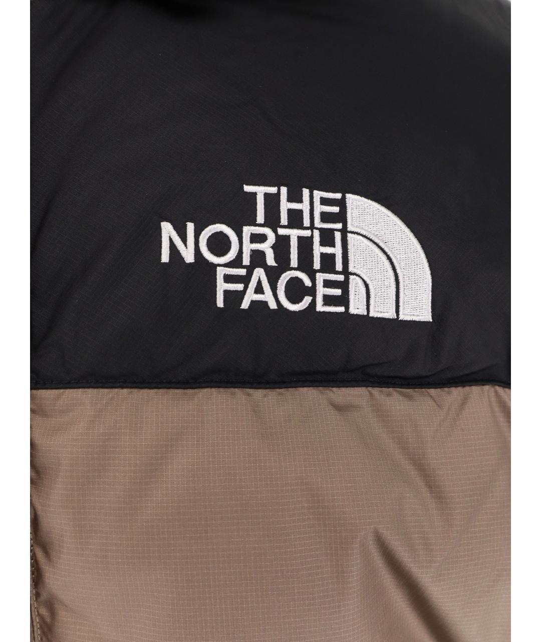 THE NORTH FACE Коричневый полиамидовый пуховик, фото 3