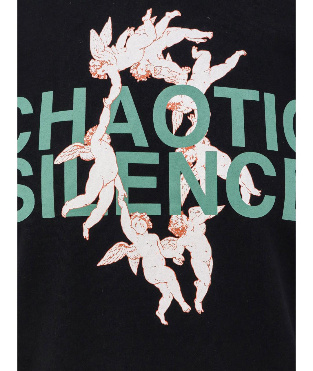 UNDERCOVER Черная хлопковая футболка, фото 3