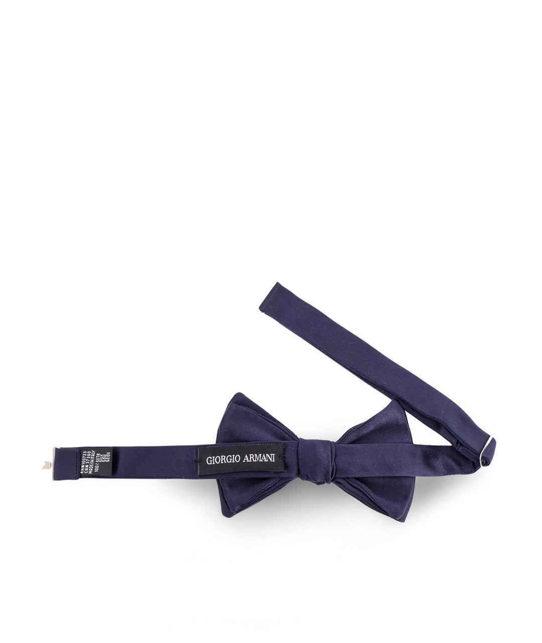 GIORGIO ARMANI Синяя шелковая бабочка, фото 3
