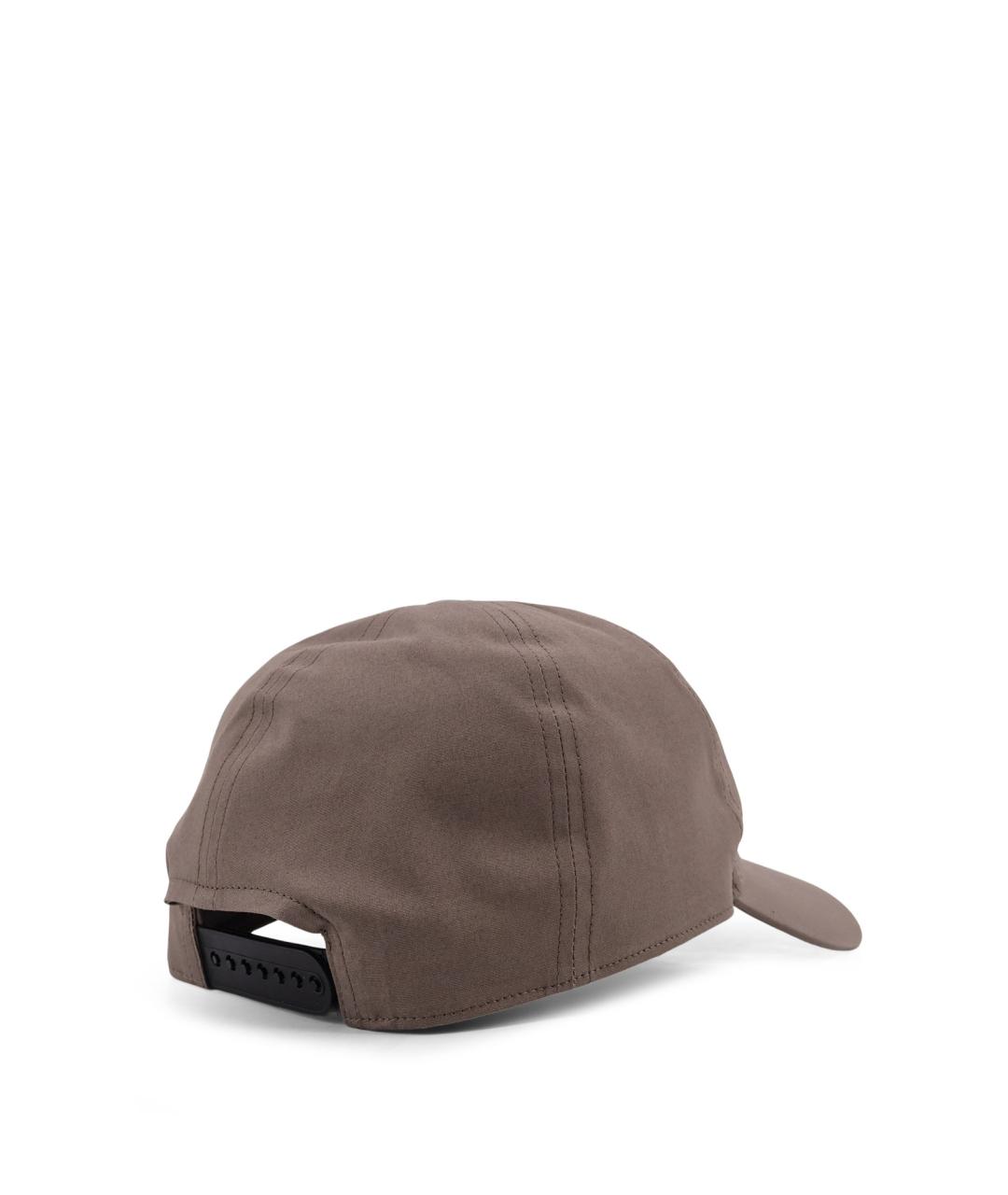 RICK OWENS Коричневая хлопковая кепка/бейсболка, фото 3