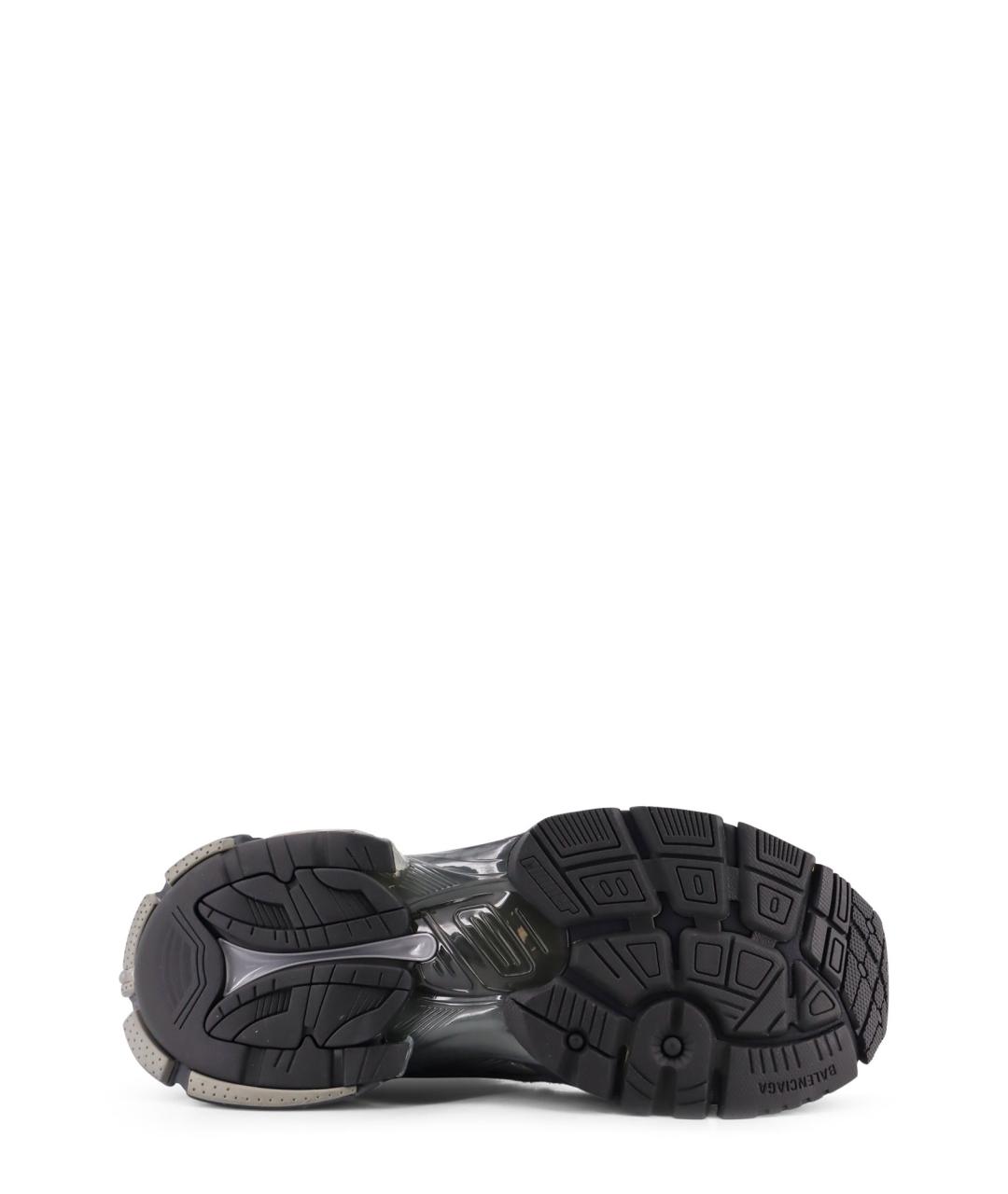 BALENCIAGA Серые замшевые низкие кроссовки / кеды, фото 4