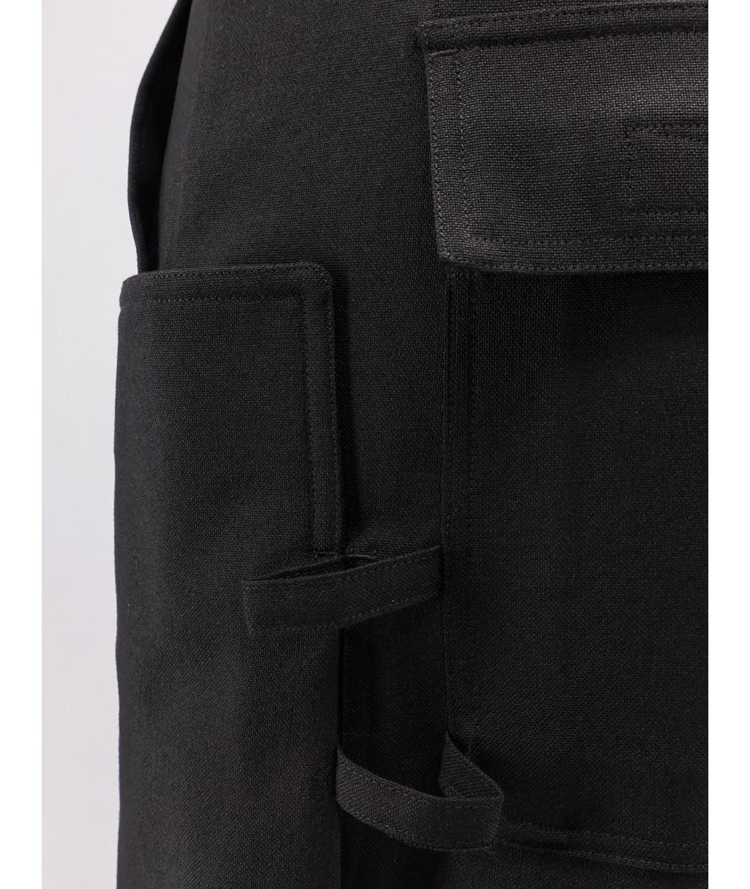 RICK OWENS Черные повседневные брюки, фото 3