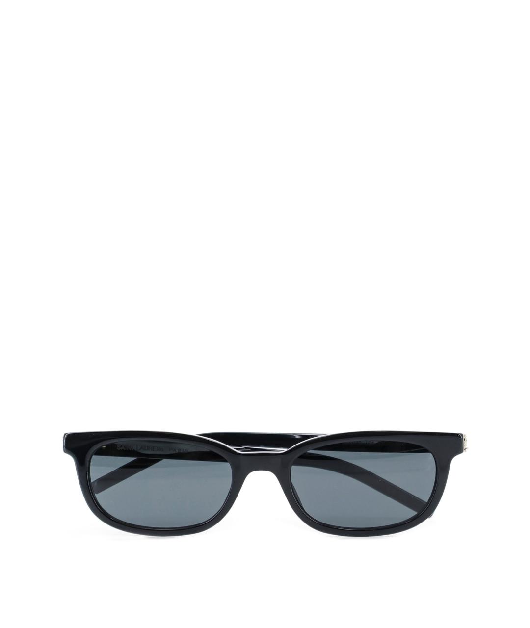 SAINT LAURENT Черные пластиковые солнцезащитные очки, фото 2