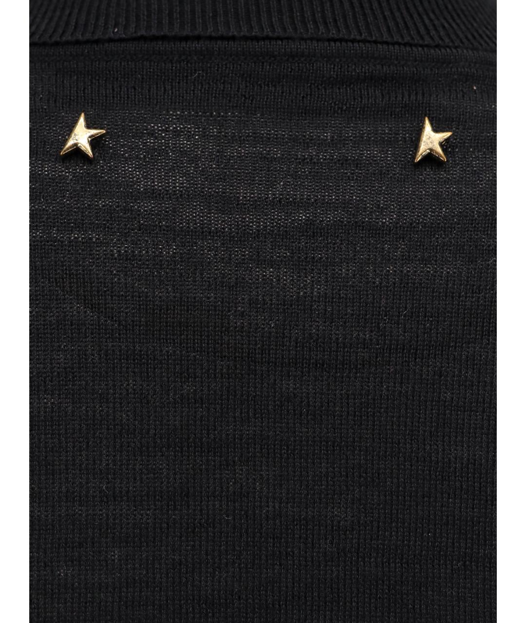 GOLDEN GOOSE DELUXE BRAND Черная шерстяная водолазка, фото 3