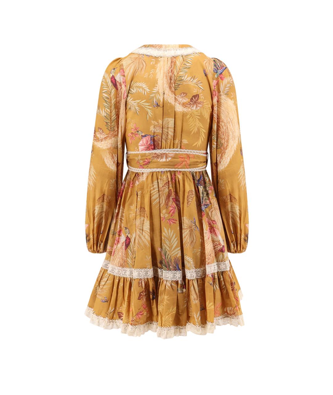 ZIMMERMANN Мульти хлопковое повседневное платье, фото 2