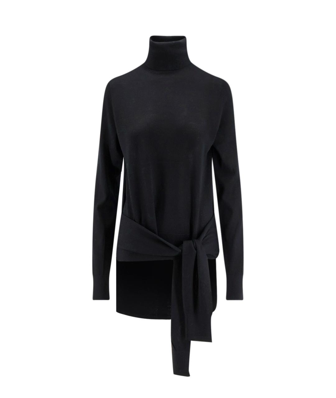 TOTEME Черный шерстяной джемпер / свитер, фото 1