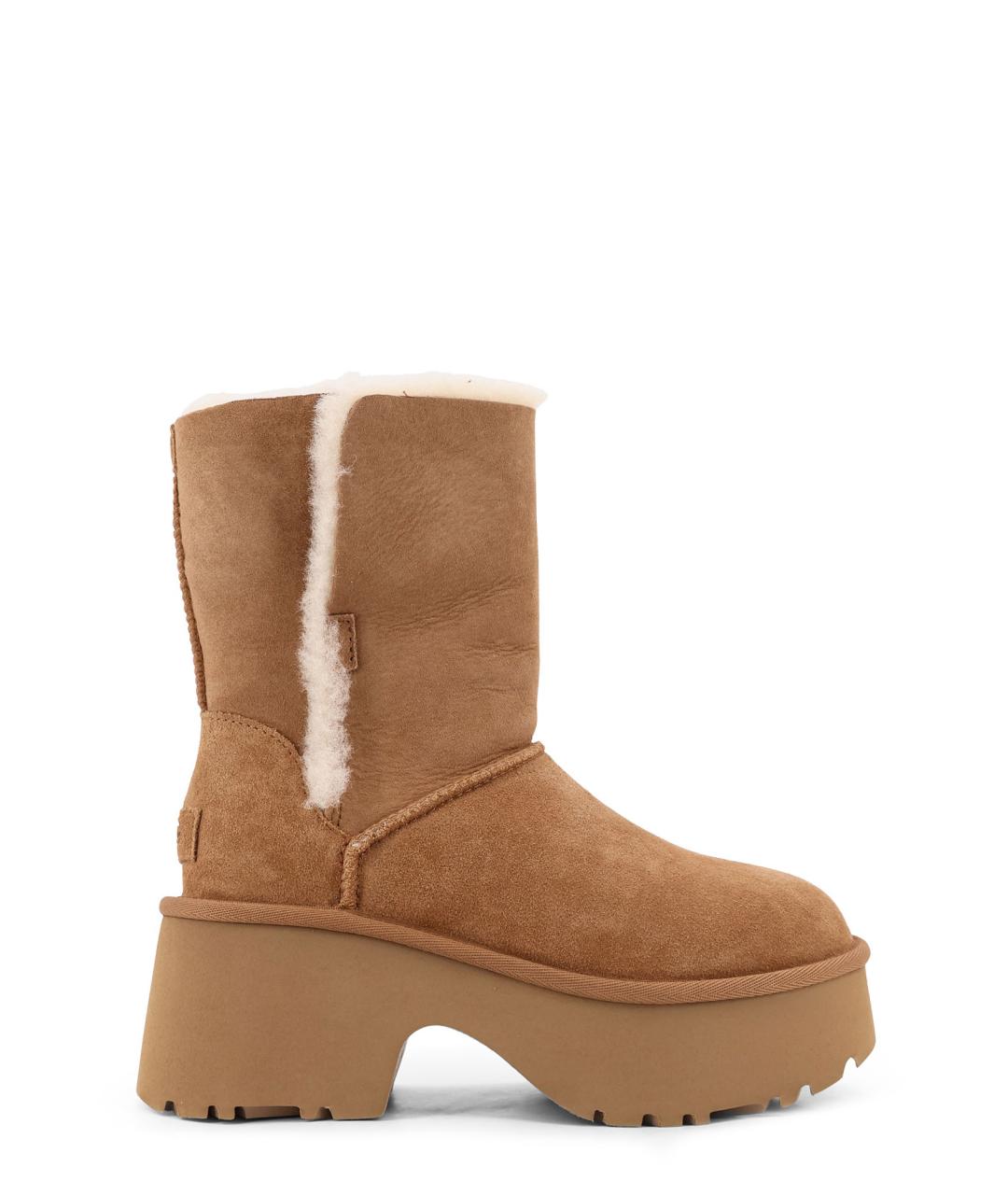 UGG AUSTRALIA Коричневые замшевые ботинки, фото 1