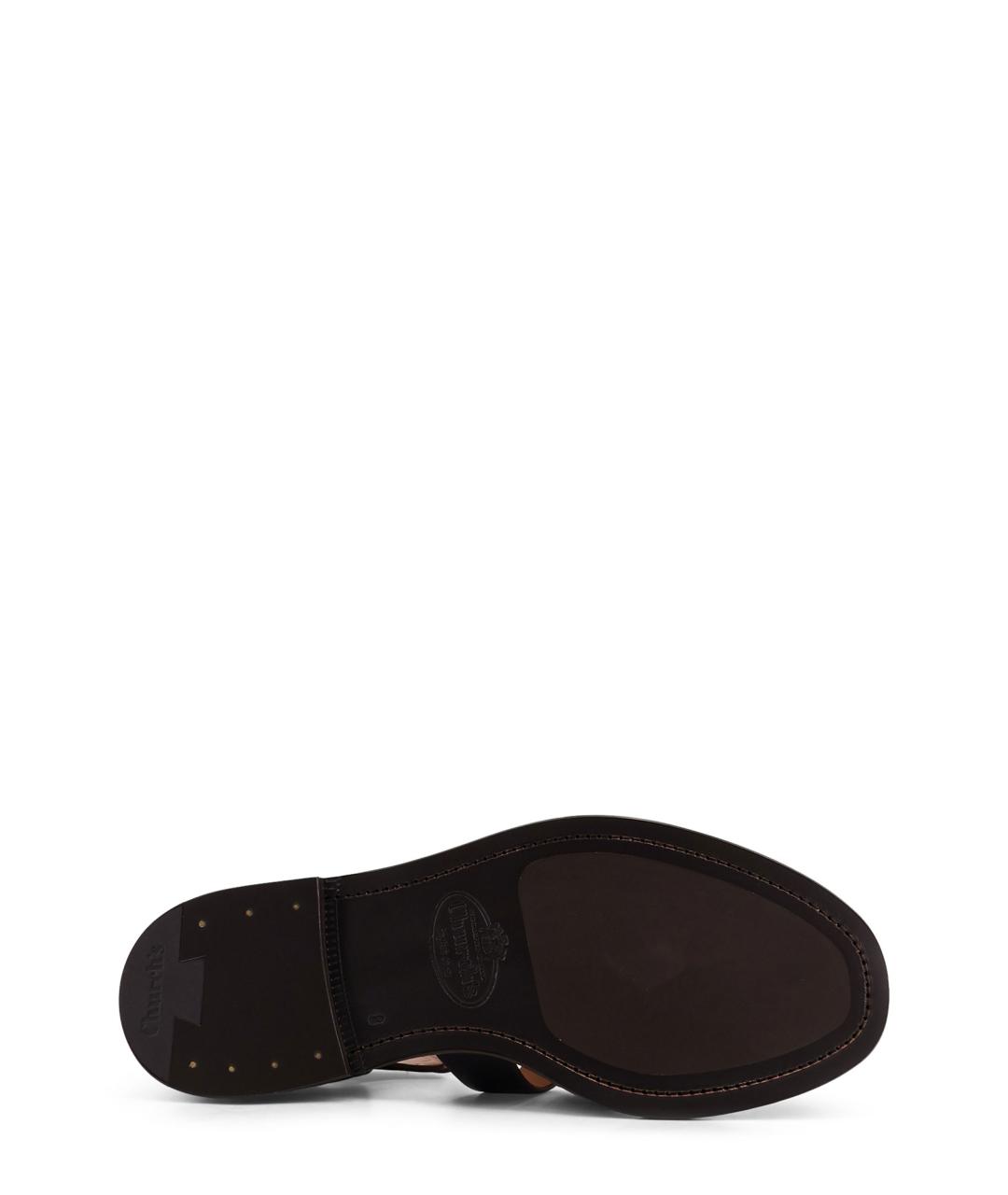 CHURCH'S Коричневые кожаные сандалии, фото 4