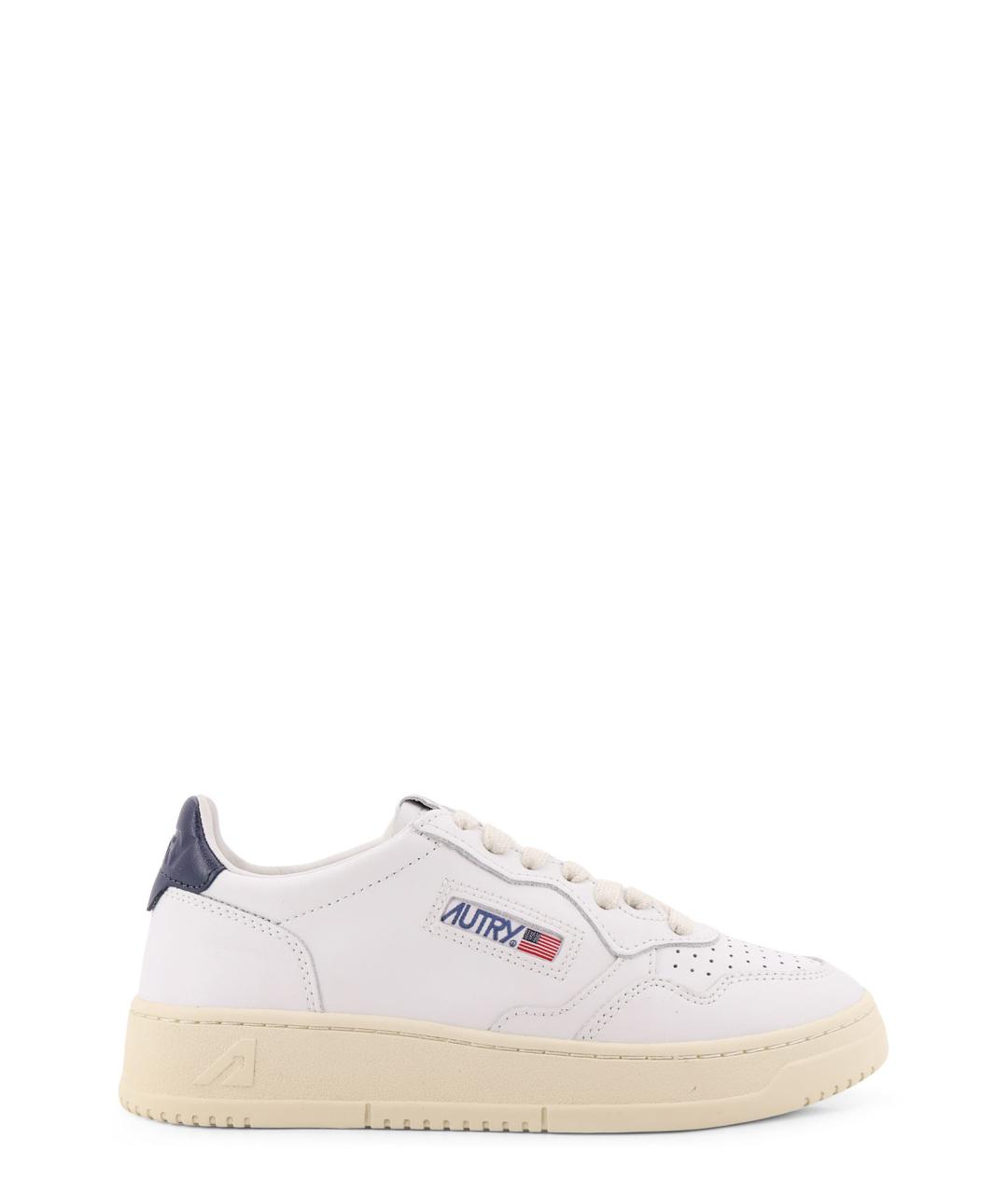 AUTRY Белые кожаные кеды, фото 1