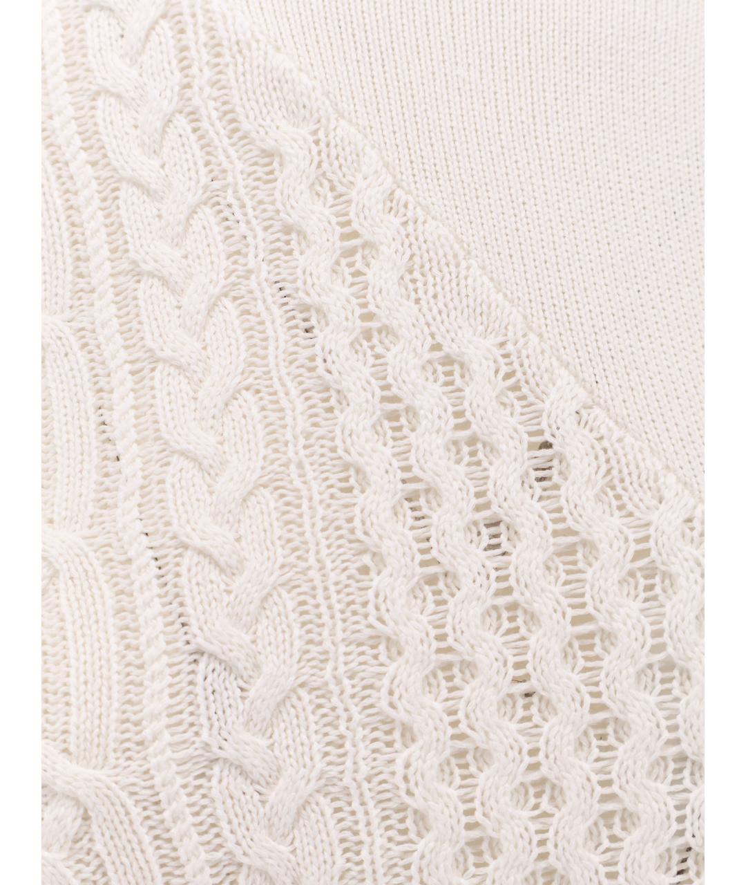 SACAI Бежевый хлопковый джемпер / свитер, фото 3