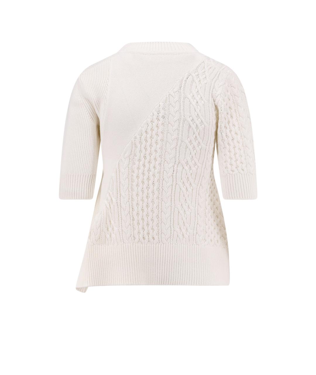 SACAI Бежевый хлопковый джемпер / свитер, фото 2