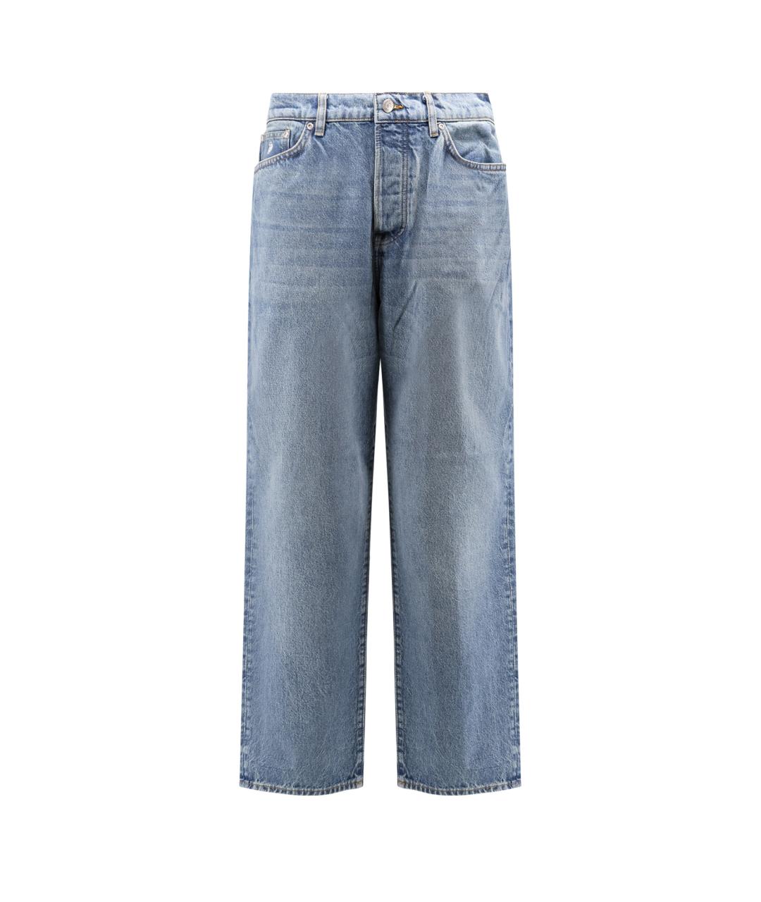 STUSSY Синие прямые джинсы, фото 1