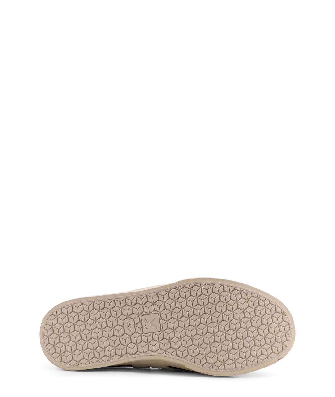 VEJA Черные кожаные низкие кроссовки / кеды, фото 4