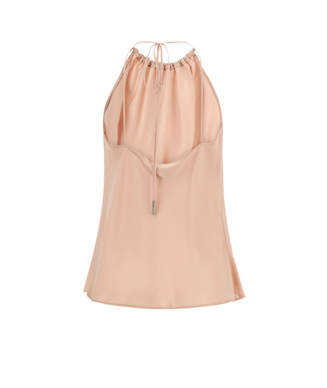 PINKO Розовая ацетатная майка, фото 2