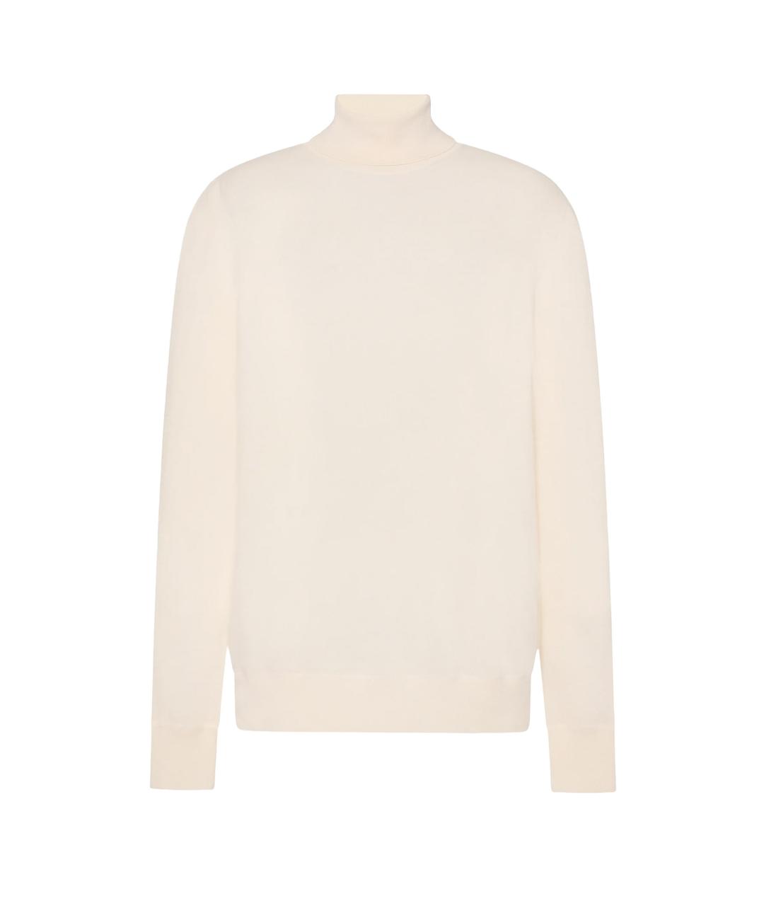 THE ROW Бежевый кашемировый джемпер / свитер, фото 1