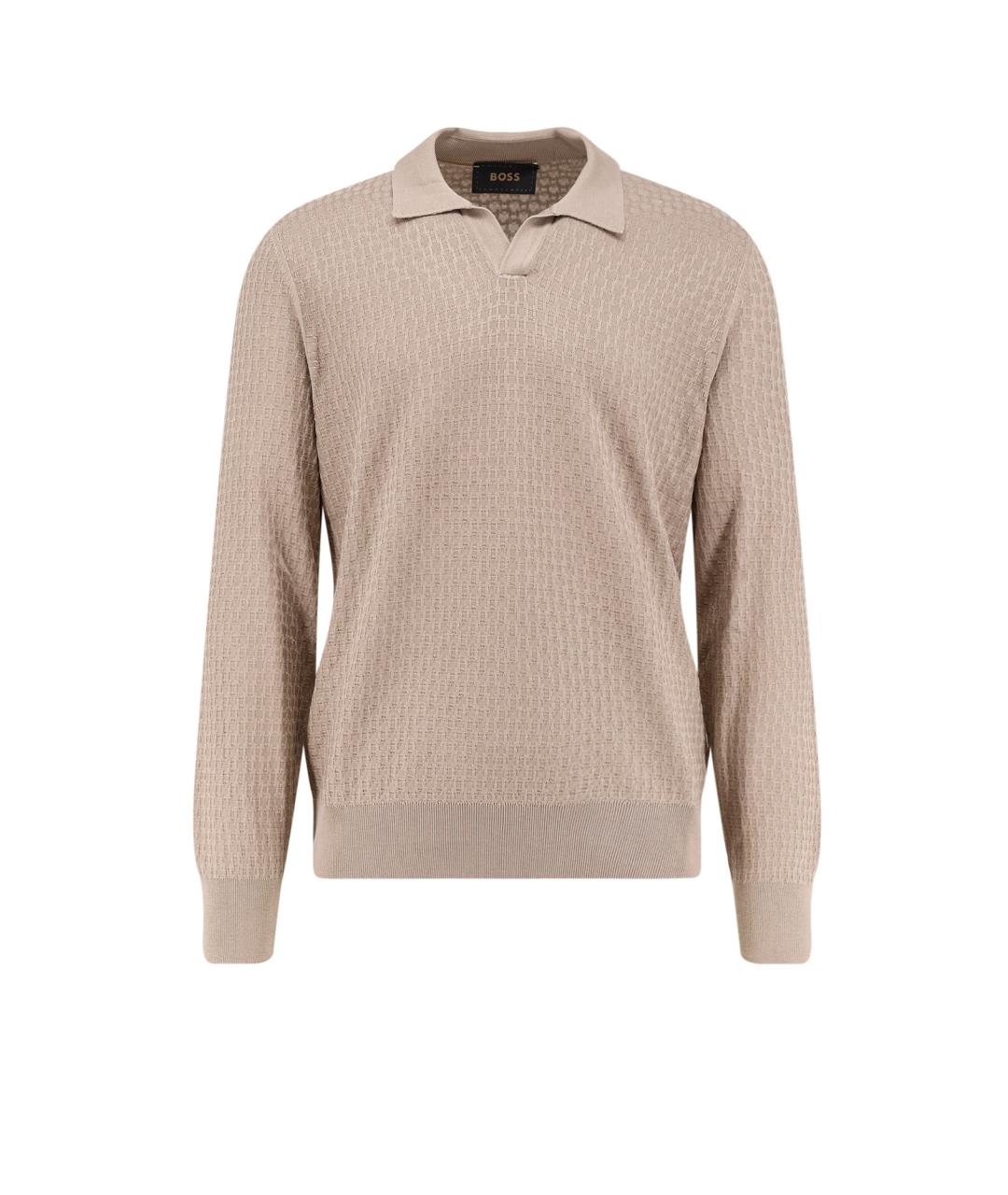 HUGO BOSS Бежевый джемпер / свитер, фото 1