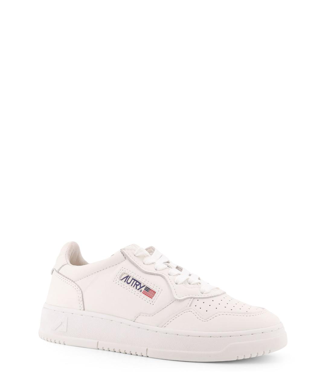 AUTRY Белые кожаные кеды, фото 2
