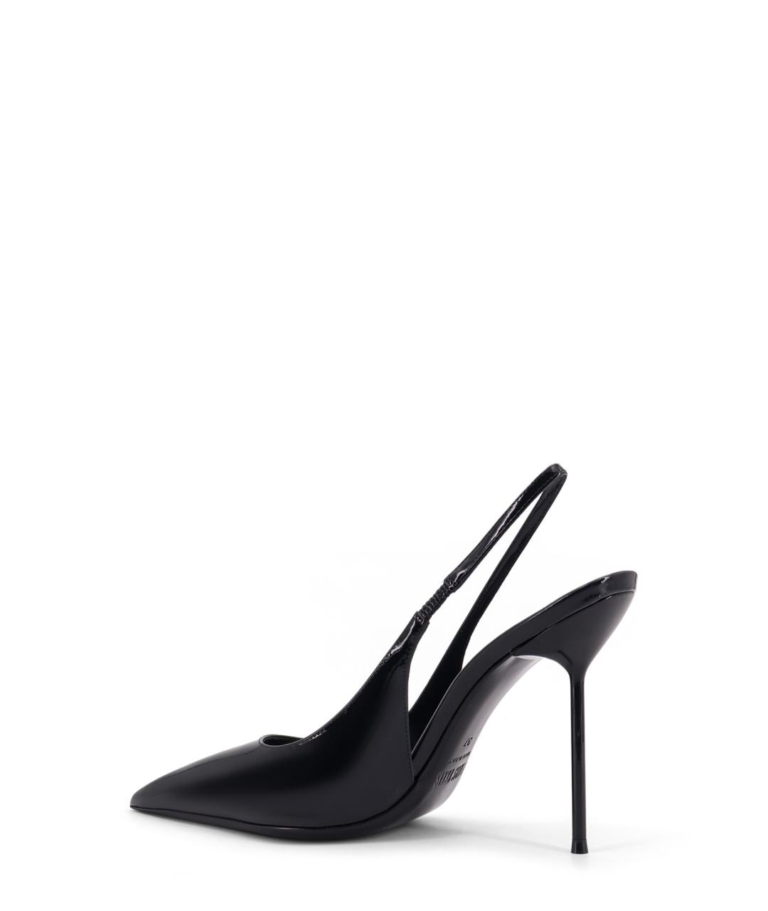 PARIS TEXAS Черные кожаные туфли, фото 3