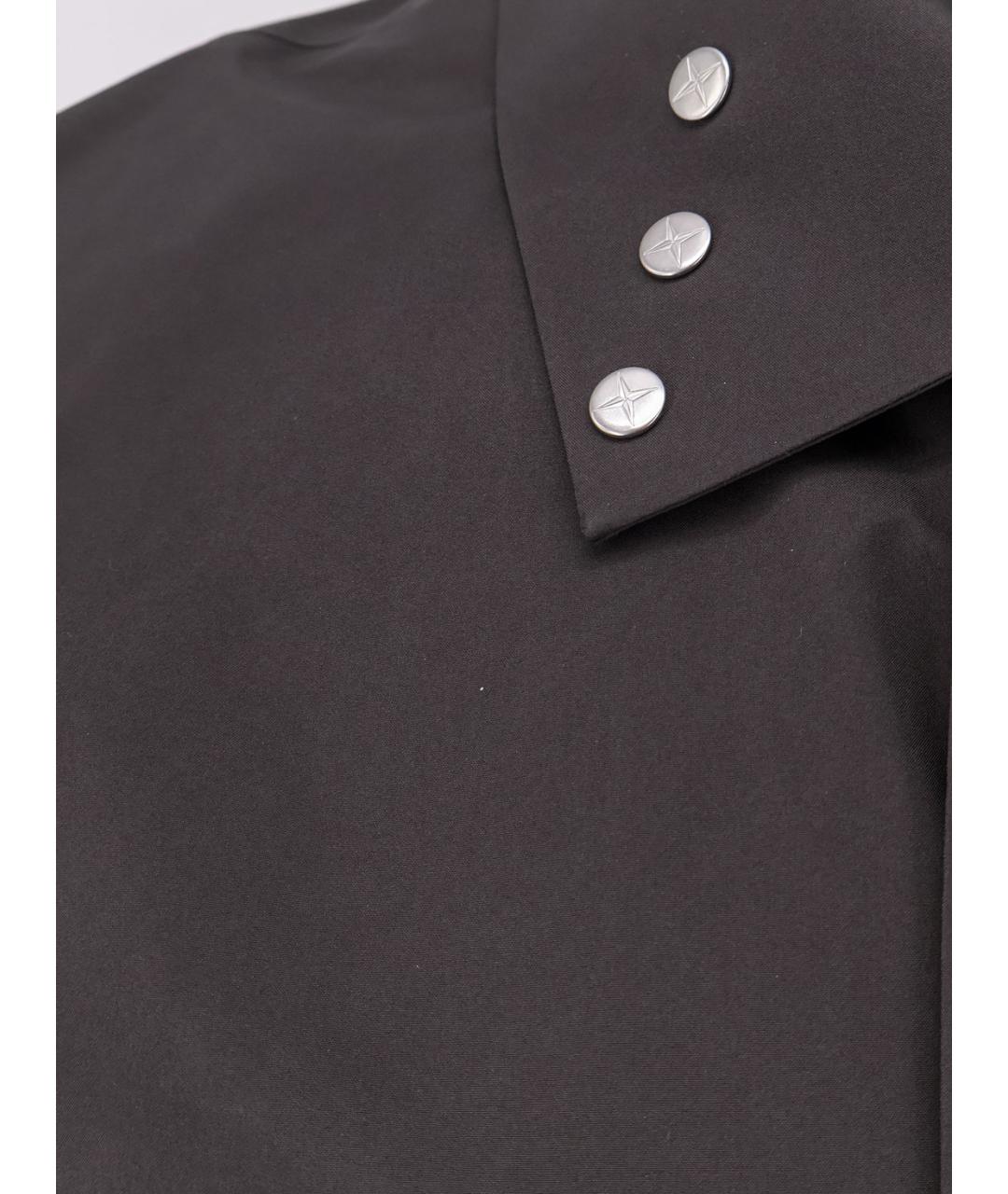 STONE ISLAND Серая полиэстеровая куртка, фото 3