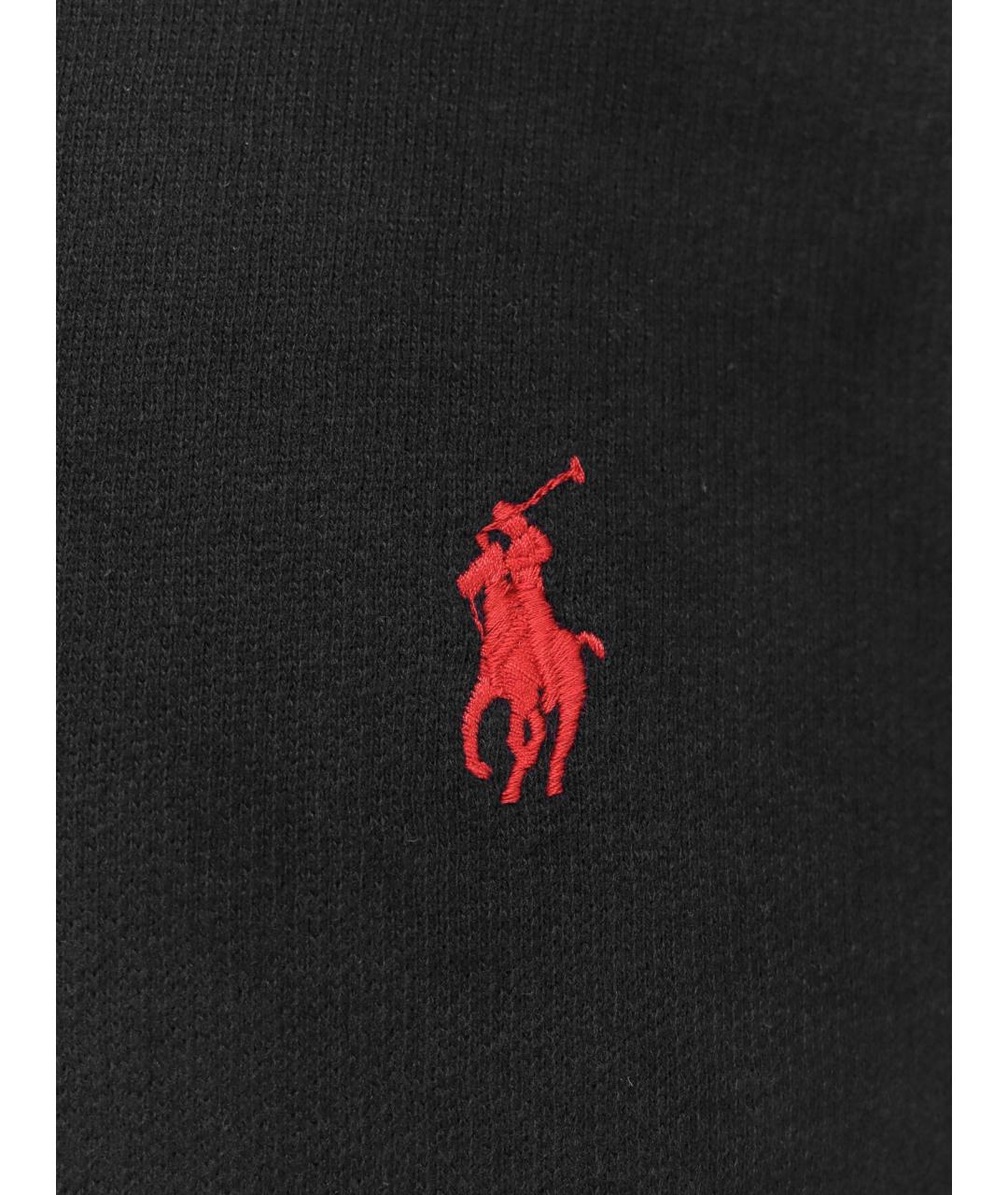 POLO RALPH LAUREN Черный хлопковый джемпер / свитер, фото 3