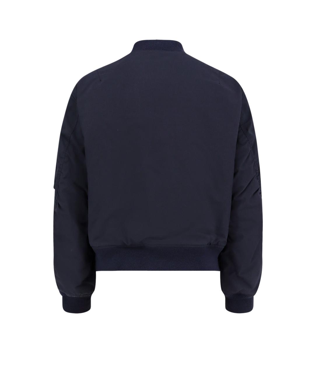 GIVENCHY Темно-синяя хлопковая куртка, фото 2