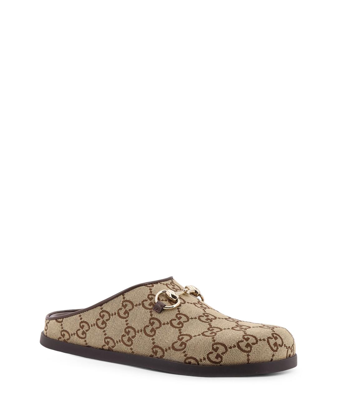 GUCCI Бежевые сабо, фото 2