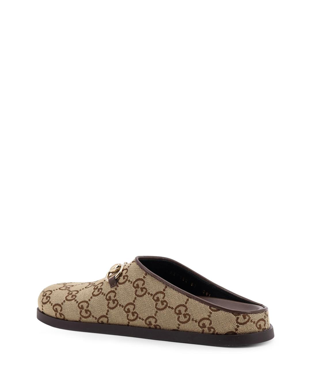 GUCCI Бежевые сабо, фото 3