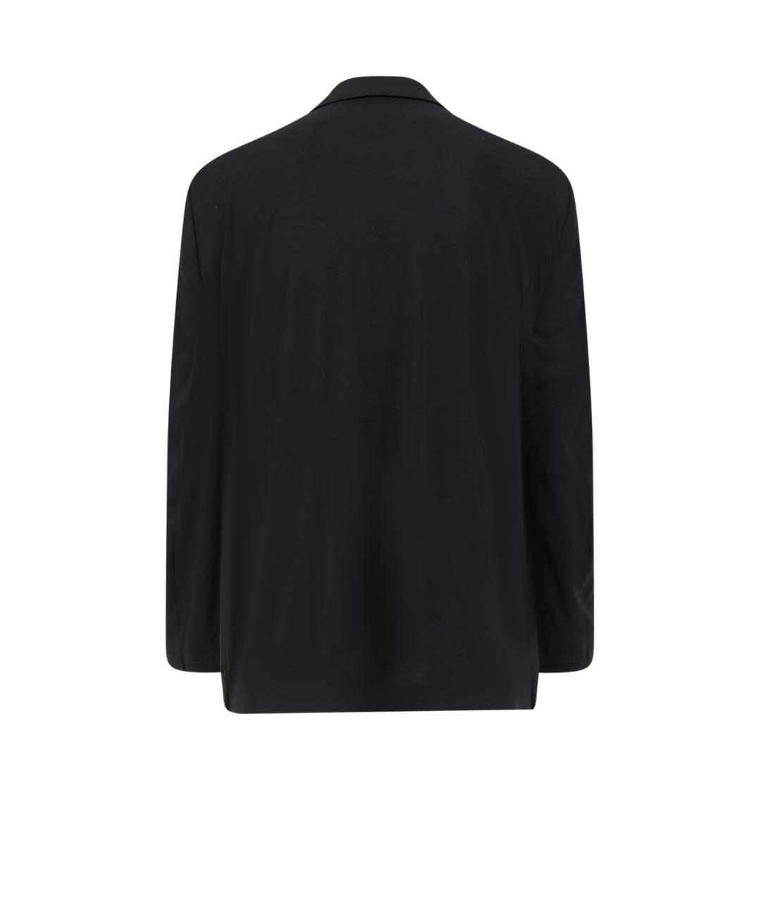 BALENCIAGA Черный шерстяной пиджак, фото 2