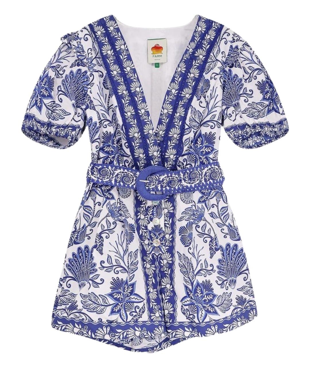 FARM RIO Мульти хлопковый комбинезон, фото 1