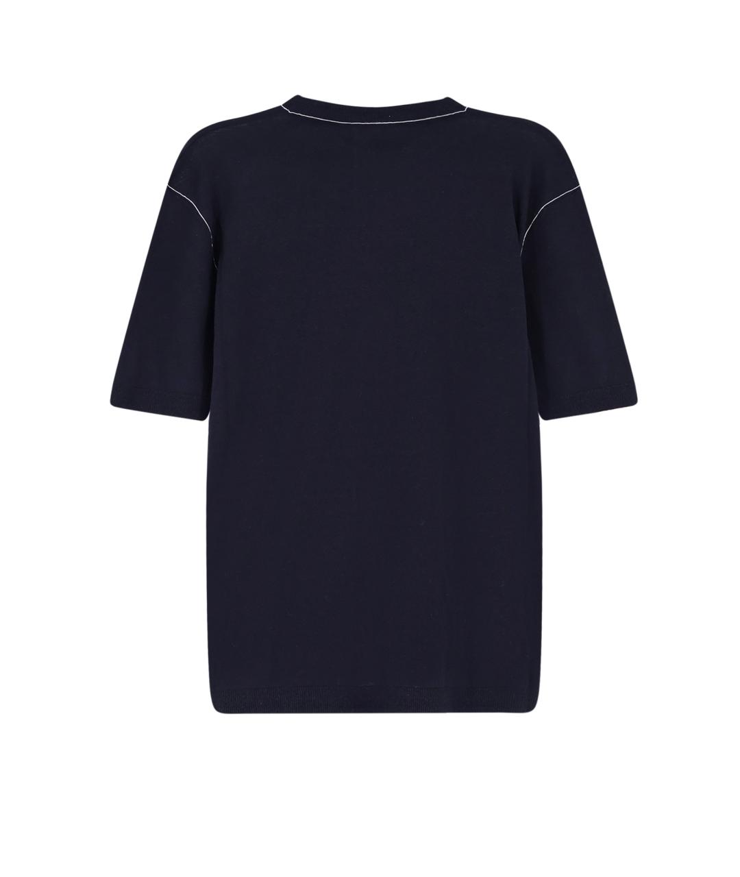 GUCCI Черный шелковый джемпер / свитер, фото 2